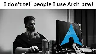 Install ARCH Linux on ANY PC like a Gigachad
