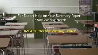 ENVM 600: How to Write the Summary Paper