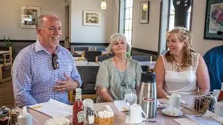 B.C. NDP Leader John Horgan visits Osoyoos, targets Boundary-Similkameen