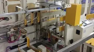 carton erecting opening machine with fully automatic adjusting system for different sizes cases