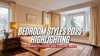 Bedroom Styles 2025 Highlighting Elegant Colors and Luxury Beds