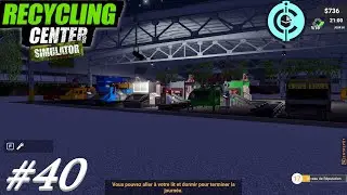 recycling center simulator #40: Reorganization of the machines, and we start production.