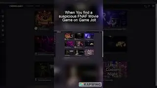 When you find a weird game on Game Jolt #shorts #fnaf #freddyinspace