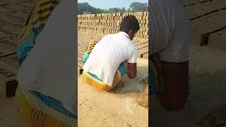 Top-notch traditional brick field for clay brick making manually 