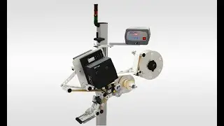 ERDA Model Ebelt-T/ALstep-T top labelling machine with SATO printer