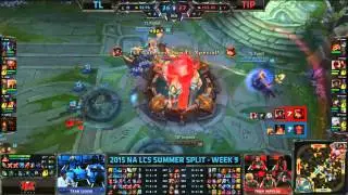 Team Liquid vs Team Impulse : Insane finish, Crazy Game -NA LCS W9D2-