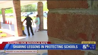 Sharing lessons in protecting schools