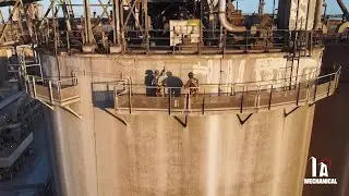 Clinker Silo Spalling Concrete Repair