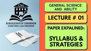 👉 CSS GSA Paper Explained | Complete Syllabus & Strategy for Beginners