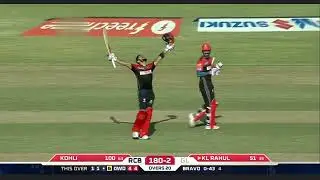 virat kohli ipl century HIGHLIGHTS