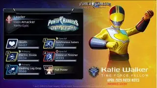 April 2025 Patch Notes! | Power Rangers Legacy Wars