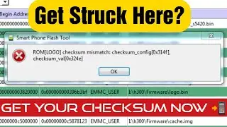 Download Checksum Gen Mtk for SP flash tool to flash any mediatek -phone Restoration