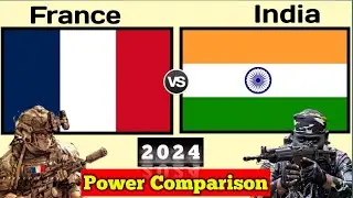 India vs France power comparison 2024 | France vs India Military comparison |  Comparison 2024