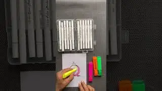 Quick and simple table clock drawing &mdash; fun for kids! #kidscolors #tableclock #kidsdrawing