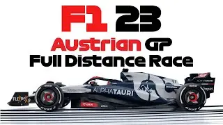 F1 23: Co-op career Austrian GP full distance race + qualifying session and Sprint Race