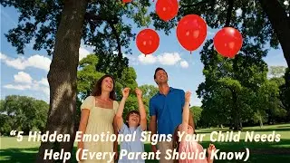 🔥 &ldquo;5 Hidden Signs Your Child Is Emotionally Hurting (Most Parents Miss This!)&rdquo;