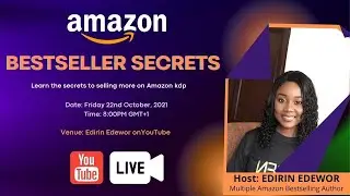 {LIVE} Amazon Bestseller Secrets