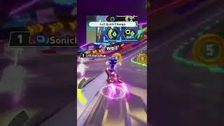 Мировой рекорд по комбинации гаджетов! (Sonic Racing Cross Worlds)