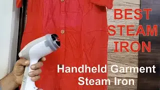 How To Use Garment Steamer At Home I GoodCity Handheld Garment Steamer