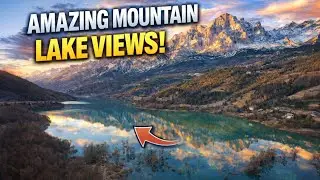 Relaxing Nature Video 🌿 Snowy Mountains, Lakes & Waterfalls | Cinematic Scenery