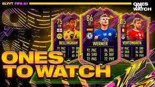 FIFA 21 ONES TO WATCH CONFIRMED TRANSFERS! FT. WERNER, BELLINGHAM, & VERTONGHEN (Part 1)