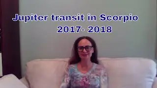 Jupiter Transit in Scorpio October 2017 November 2018