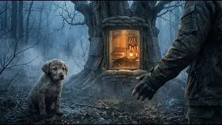 Building a Bunker (ASMR) &ndash; Man Saves Abandoned Puppy by Building Secret Post-Apocalyptic Shelter