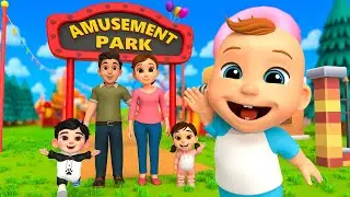 ¡Niños jugando en el Carnaval! | Juegos coloridos en familia | Canciones infantiles y para bebés