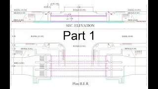 Design & Draw a Pipe Culvert with 3 vents (Examples) Part 1