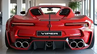 Dodge Viper 2026 возвращается – монстр с двигателем V10 стал еще сильнее!