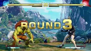 STREET FIGHTER V Blanka vs Kolin