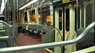A ride on 1981 Kawasaki SE LRV #9017 SEPTA Subway Surface Line