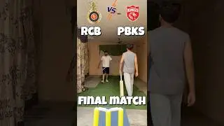 RCB VS PBKS | Virat Kohli VS Shreyas Iyer | MINI IPL | IPL FINAL  #miniipl #cricketshorts