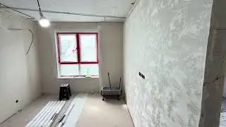 Hanging Chinese wallpaper and...