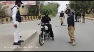 Lockdown in Sindh Pakistan..... police punished people's