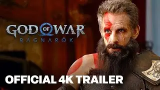 God of War Ragnar&ouml;k | 4K Parents Trailer with Ben Stiller, LeBron James, and John Travolta
