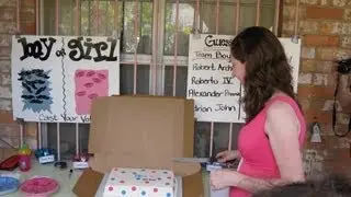 Our Gender Reveal Party for Baby #1 (And the gender is...)
