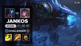 Jankos vs Selfmade - Rek'Sai Jungle vs Lillia - EUW Challenger Patch 10.24