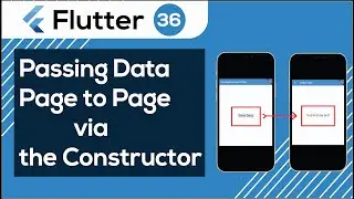 36 Passing Data page to page in flutter | flutter bangla tutorial