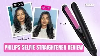 Philips Selfie Straightener Review in Tamil | Minimised Heat Damage | HP8302 | #hairstraightner