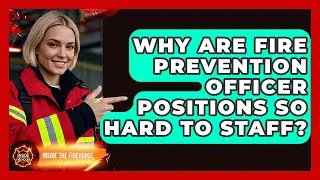 Why Are Fire Prevention Officer Positions So Hard To Staff? - Inside the Firehouse