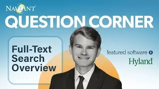 Overview:  Full-Text Search in OnBase