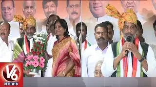 Congress OBC Cell Leaders Falicitates Bhatti Vikramarka Over Elected As CLP Leader | V6 News