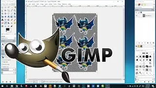 Gimp Registration Marks and Cut Outlines to Trick Cricut Full Page Tutorial