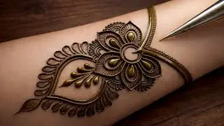 Beautiful Mehndi Design For Front Hand||Arabic Mehndi Design New||Mehndi ke Design||Mehndi 