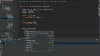 circular queue implementation using linked list in java