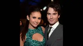 Ian Somerhalder and Nina Dobrev
