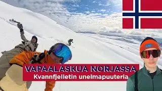 Vapaalaskua Norjassa - Kvannfjelletin unelmapuuteria - 2025