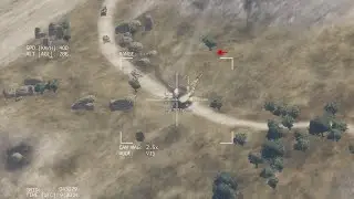 This morning, a Russian Convoy was Attacked by Bayraktar TB2 Drone on Beach - Arma 3 MilSim
