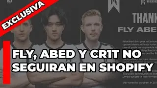 ABED, FLY Y CR1T SE VAN DE SHOPIFY REBELLION | DOTA 2 NOTICIAS | SUPREME CLOCK